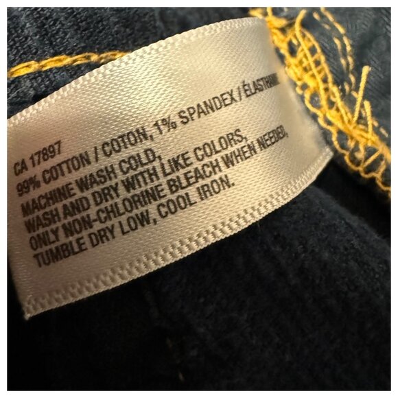 Gap Kids ~ Navy Corduroy Pants ~ Size 7 Regular - Picture 4 of 6